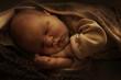 sleeping newborn