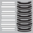 Set of old ribbon banner,Illustration
