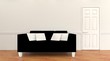 Illustration: Modern architectural interior Modern architectural interior