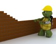 Illustration: tortoise building contractor tortoise building contractor