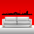 Vektor: Sofa Skyline Berlin Sofa Skyline Berlin