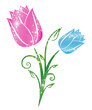 Glittering Tulips