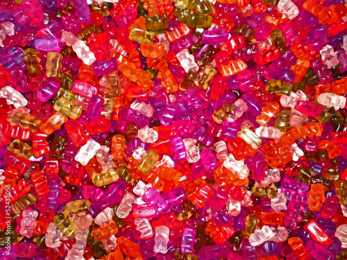 Photo: bonbons ours gelatine rose bonbons ours gelatine rose
