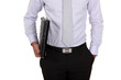 Man with a tie and a laptop
