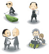 SD mafia boss (or CEO) collection set