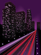 Vector: Night city Night city