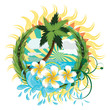 Vector: Tropic island Tropic island