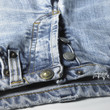 blue jeans detail