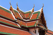 Roof in Wat Phra Keaw Bangkok,Thailand.