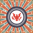 flag and eagle
