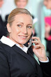Photo: Businesswoman on the phone Businesswoman on the phone