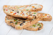 Photo: Fresh biscotti with poppy seed, candied fruits and prunes Fresh biscotti with poppy seed, candied fruits and prunes