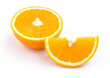 orange isolated on white background