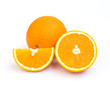 orange isolated on white background