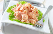 salad from tuna