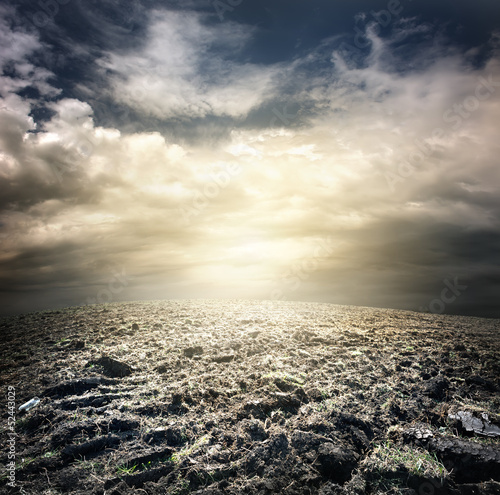Photo: Dark storm clouds Dark storm clouds