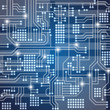 Abstract circuit board background