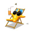 Illustration: stellina in relax stellina in relax