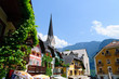 Market Square in Hallstatt, Austria
