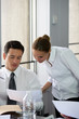 Photo: Young workers in meeting Young workers in meeting