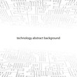 Technology abstract background