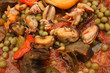 Moules et  Calamar à la Catalane - Petits Pois
