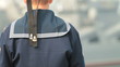 Russian navy sailor