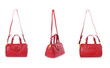 Photo: Elegant woman bag isolated on white Elegant woman bag isolated on white