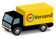 24-Stunden-Versand LKW Icon 3D