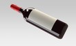 a bottle of red wine