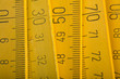 Construction meter close up