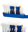 Toothbrush and toothpaste