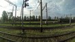 View from train Window, full HD video