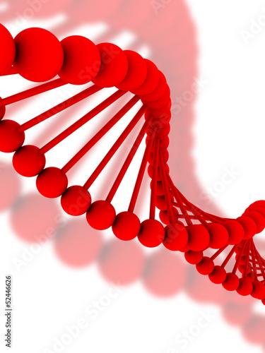 Illustration: dna chain dna chain