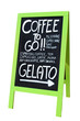 Coffee to go ! Gelato !