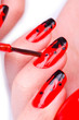 Fashion concept with nail art