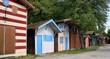 Cabanes de pêcheurs.