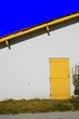 Cabanes colorées.