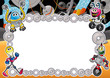 Vettoriale: Funny card with empty space for text. Funny card with empty space for text.