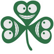 Funny Comic Shamrock
