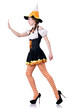 Foto: German girl in traditional festival clothing German girl in traditional festival clothing