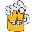 Funny Cartoon Beer