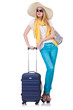 Photo: Young woman preparing for vacation Young woman preparing for vacation