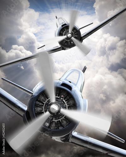 Photo: The Fighters. Retro technology theme. The Fighters. Retro technology theme.
