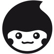 Cute Ninja Face