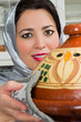 Traditional tajine dish
