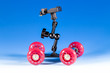 Camera skateboard