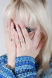 Portrait of a woman with a problem