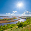 Photo: delta of vorskla river delta of vorskla river