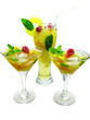 alcohol punch cocktail drinks with mint